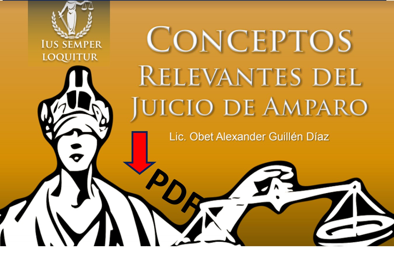 20 Conceptos relevantes del Juicio de Amparo Juristas Eternos