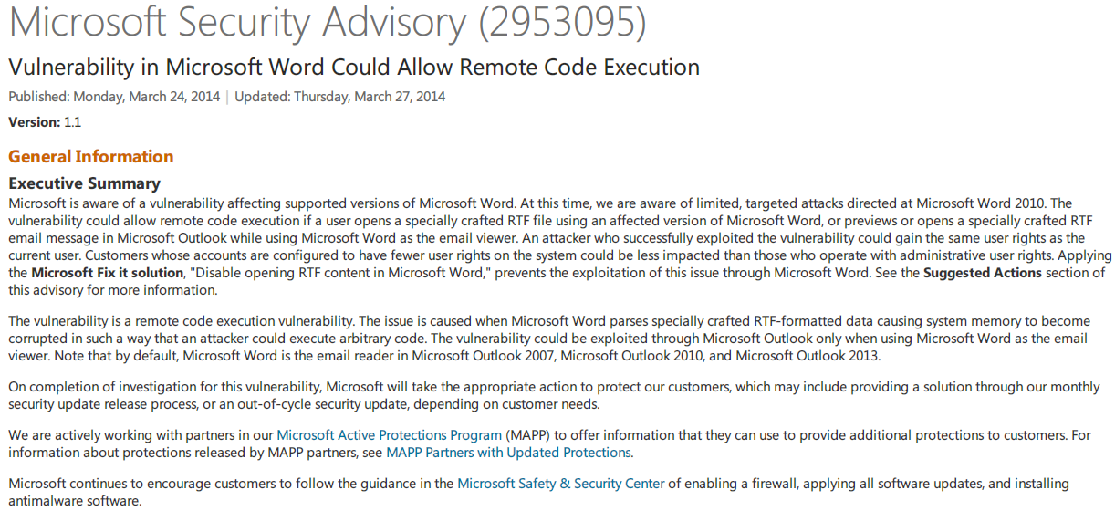 Xecure Lab: 注意 CVE-2014-1761 0day exploit 已經大量出現在台灣的APT攻擊