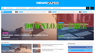 Download TOP(4) Best blogger Template for free with your copyright  (Newson-Magma-NewsPaper-Minibox)