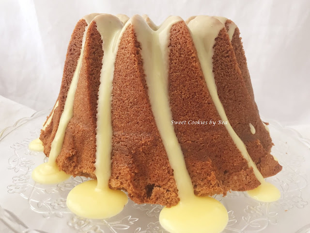 Bundt cake de Nutella con glaseado Kinder