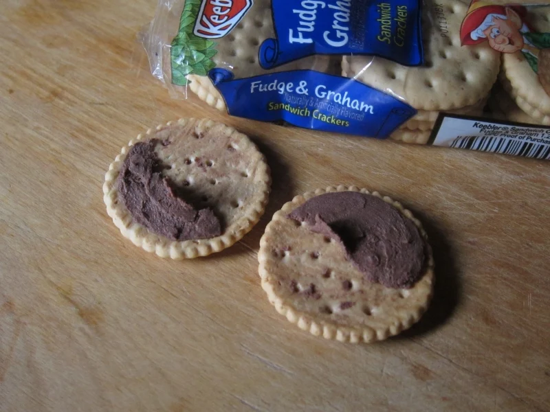 Review Keebler Fudge & Graham Sandwich Crackers Brand Eating