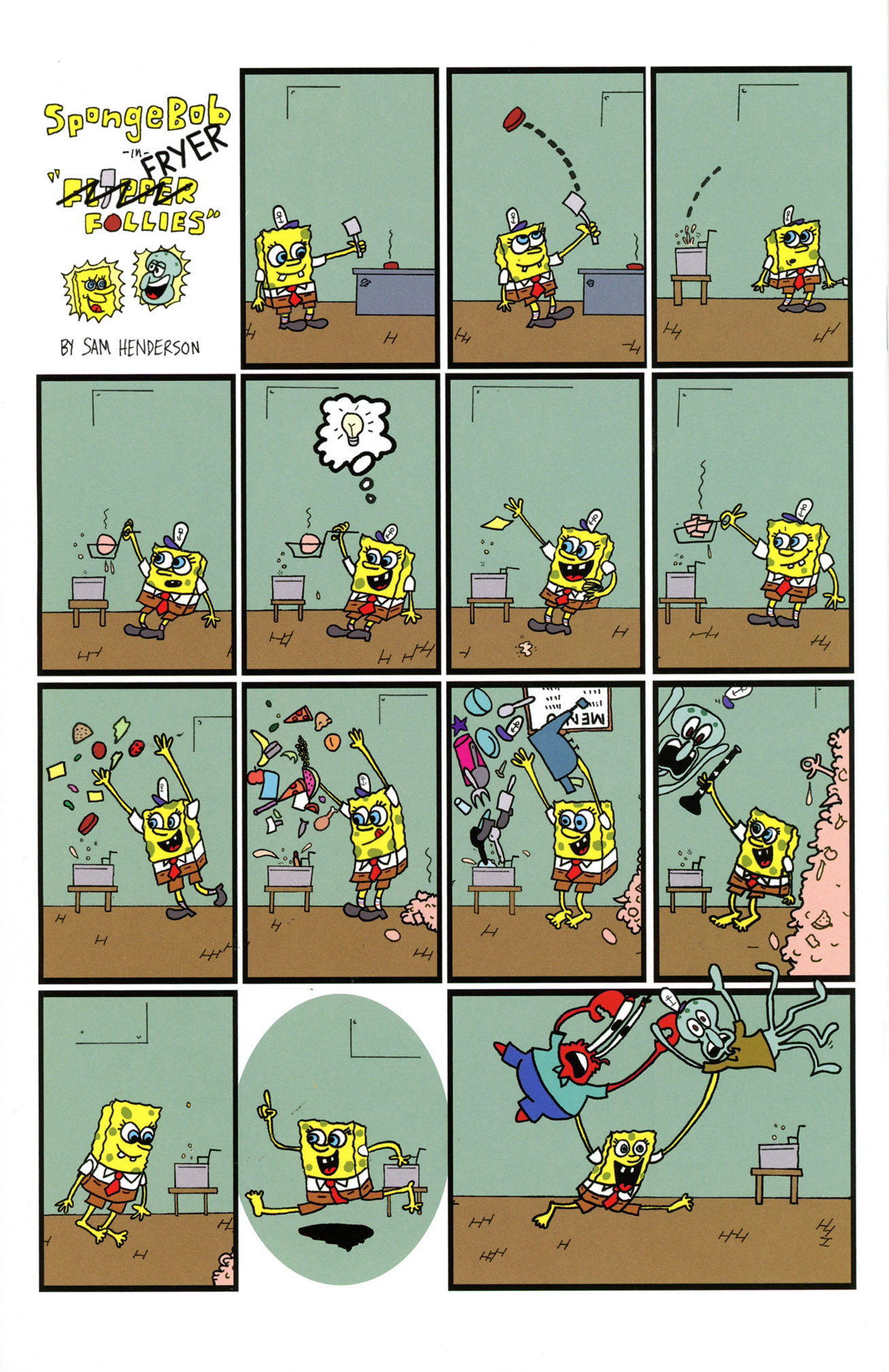 Read online SpongeBob Comics comic -  Issue #54 - 35