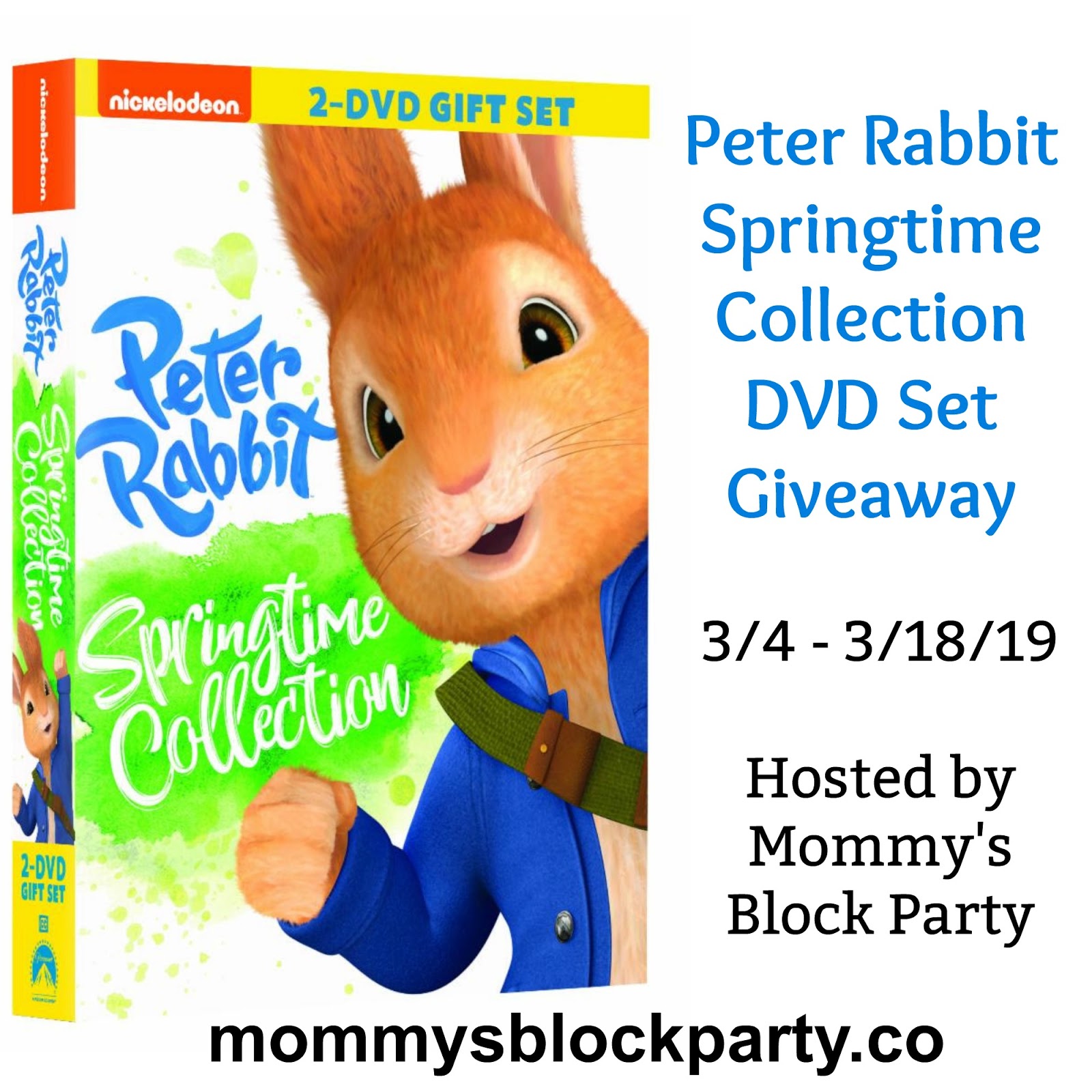 Peter Rabbit Springtime Collection 2-Pack Now on DVD + #Giveaway