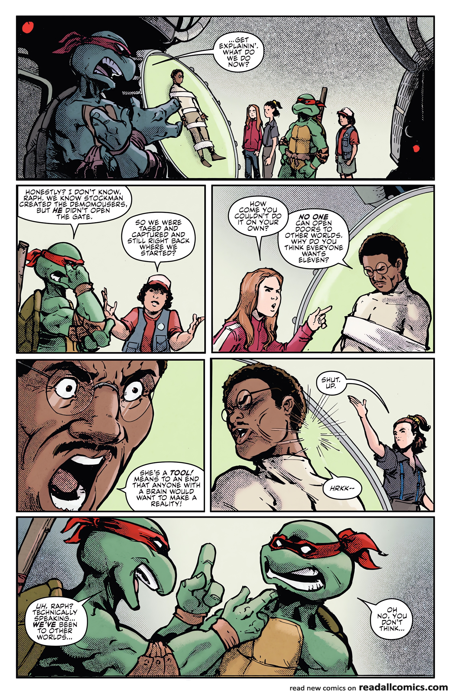 Teenage Mutant Ninja Turtles x Stranger Things chapter 3 page 17