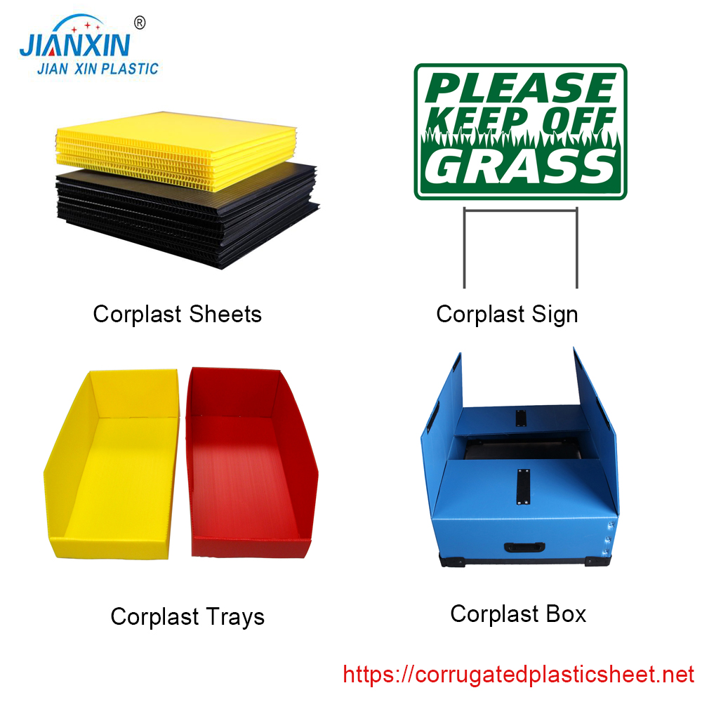 Corrugated Plastic Sheet for Worldwide Applications Custom corrugated