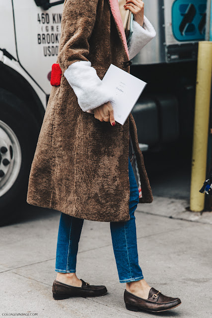 Street Style from Fashion Week NYFW and LFW | Collage Vintage