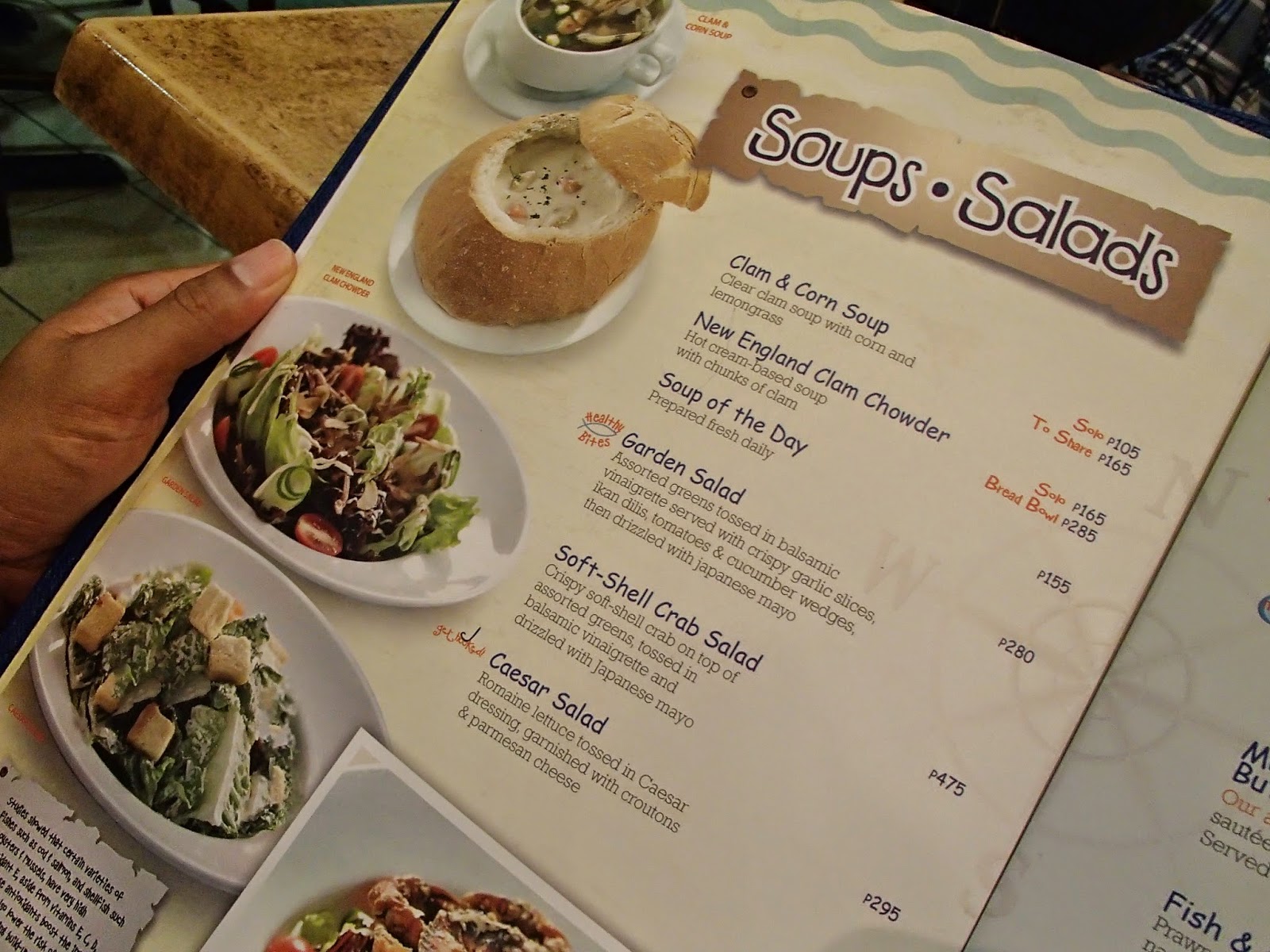 Great Food Always at Fish and Co. Seafood in a Pan.