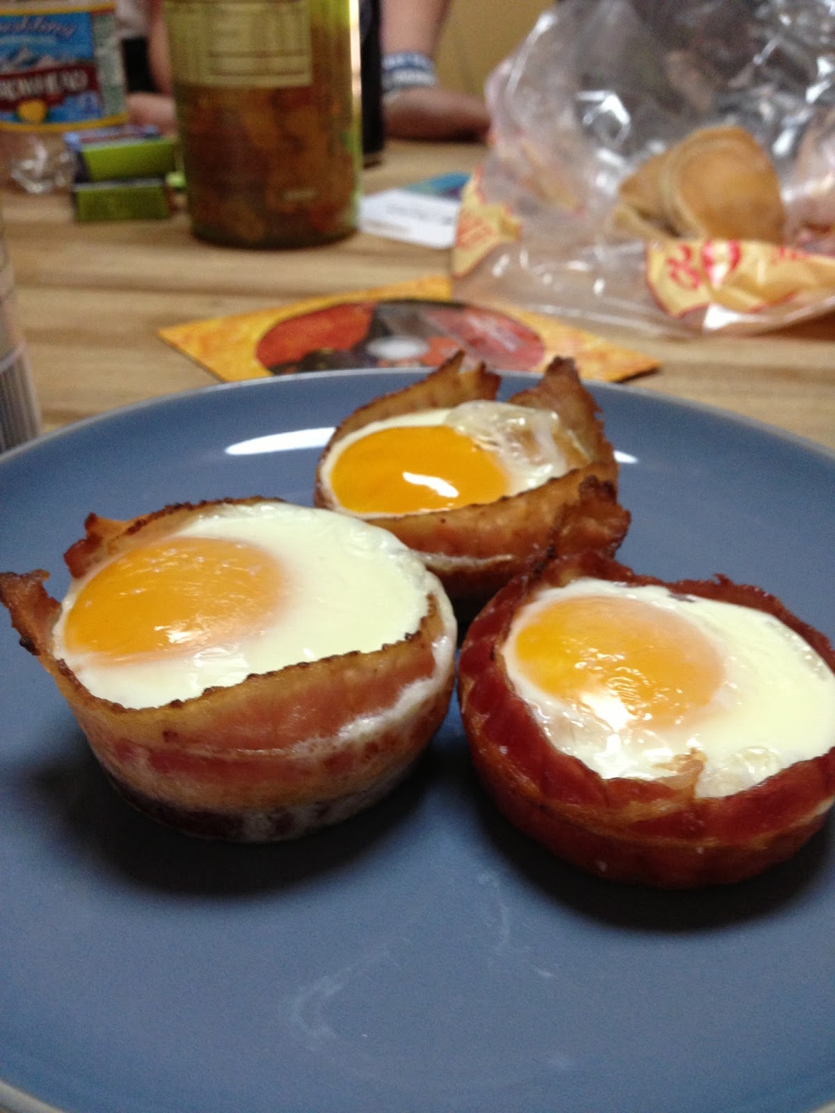 Tasty Temptations Pancake, bacon and eggs breakfast bites