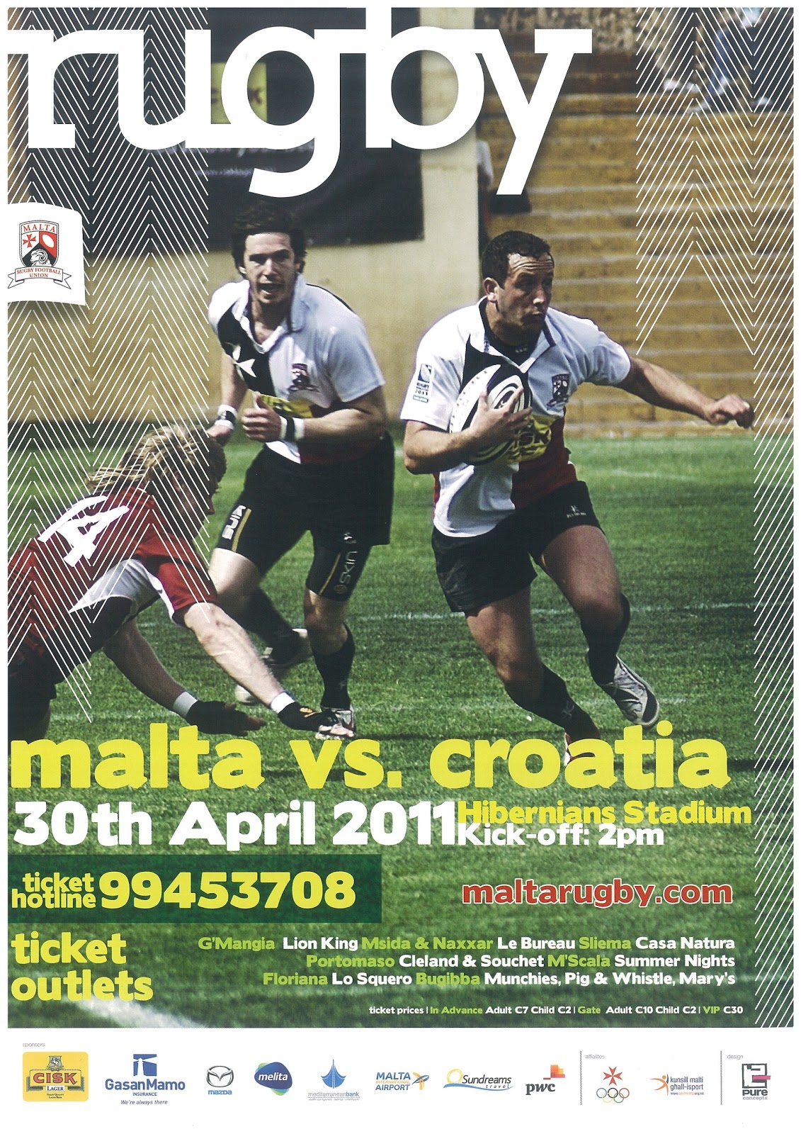 PABLOG By Pablo RUGBY Malta vs Croatia European Nations