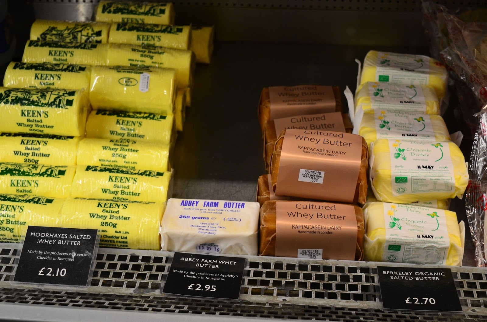 Hedofoodia Mes adresses Neal's Yard Dairy, Londres