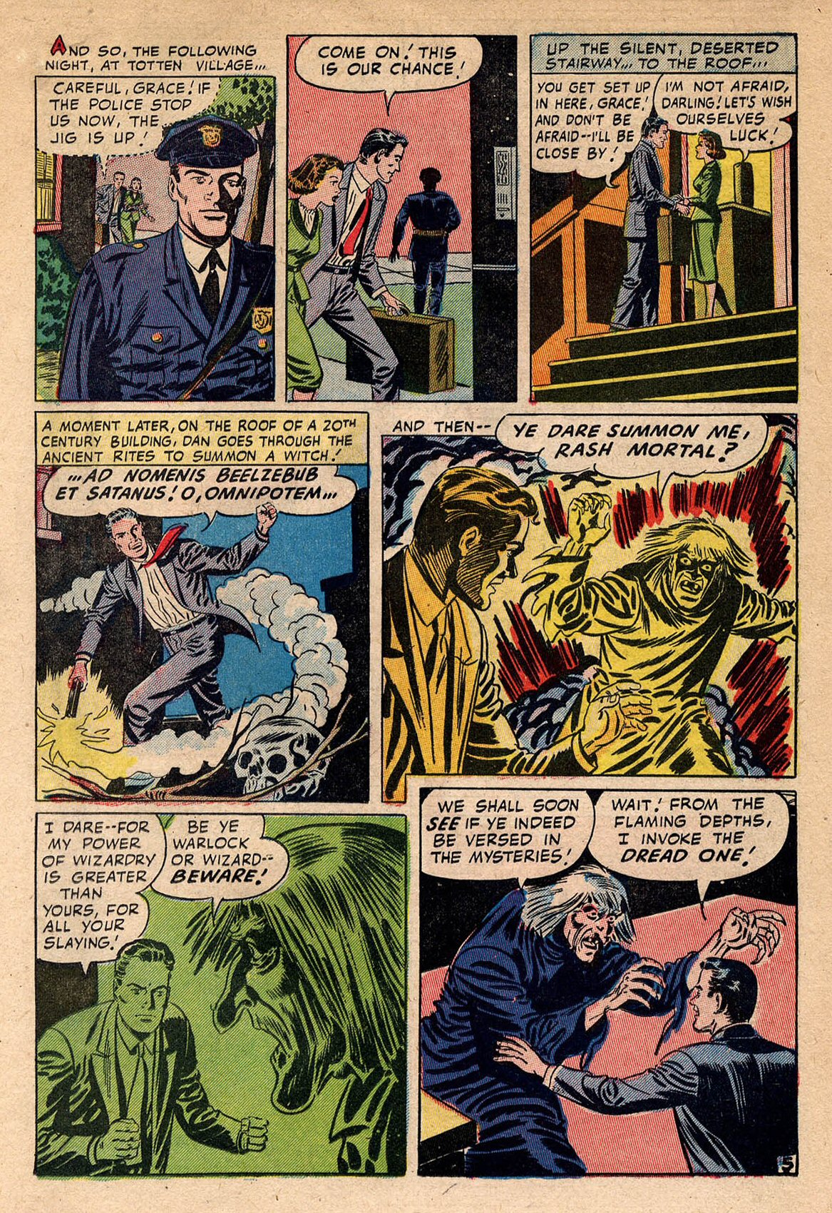 Read online Out of the Night comic -  Issue #12 - 19