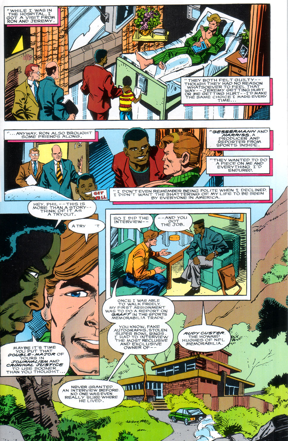 Read online NFL SuperPro Super Bowl Special comic -  Issue # Full - 25