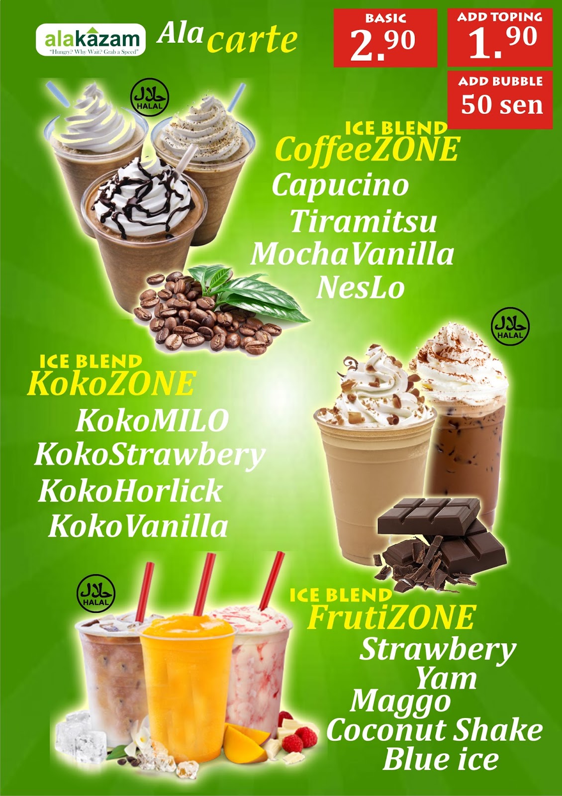 ICE BLENDED alakazam malaysia