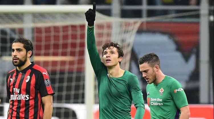 Chiesa decide Milan-Fiorentina, i rossoneri non segnano più in Serie A.
