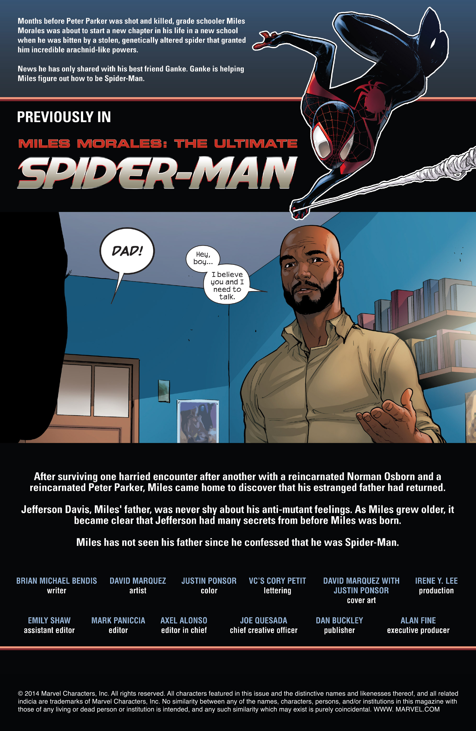 Read online Miles Morales: Ultimate Spider-Man comic -  Issue #8 - 2