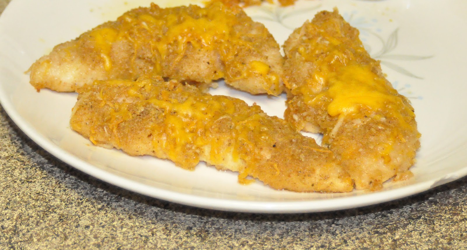 Carie's Cooking Corner! CheddarGarlic Oven Fried Chicken