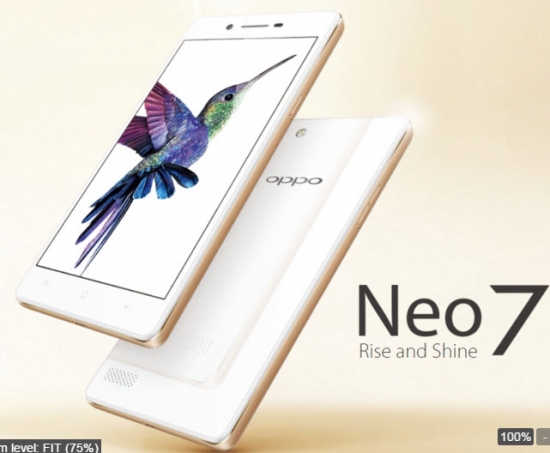 Oppo Neo 7 Giá Hấp Dẫn Với Thiết Kế Sang Trọng-2