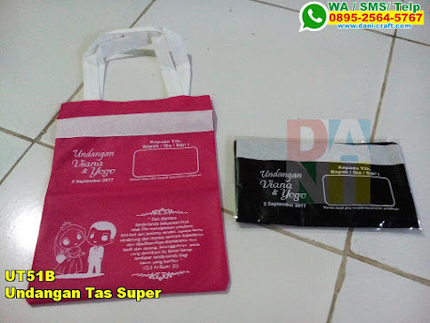 Jual Undangan Tas Super