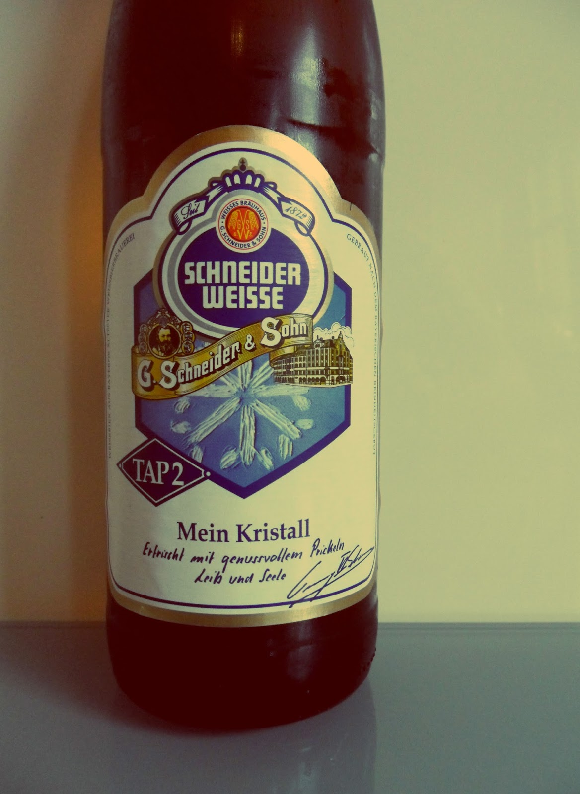 Cervecívoros Schneider Weisse TAP 2 Mein Kristall, la