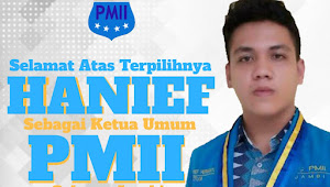 Hanief Terpilih Menahkodai PC PMII Kota Jambi
