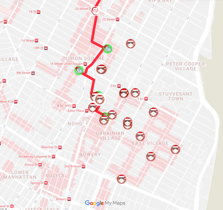 EV Grieve These East Village bars are participating in SantaCon tomorrow