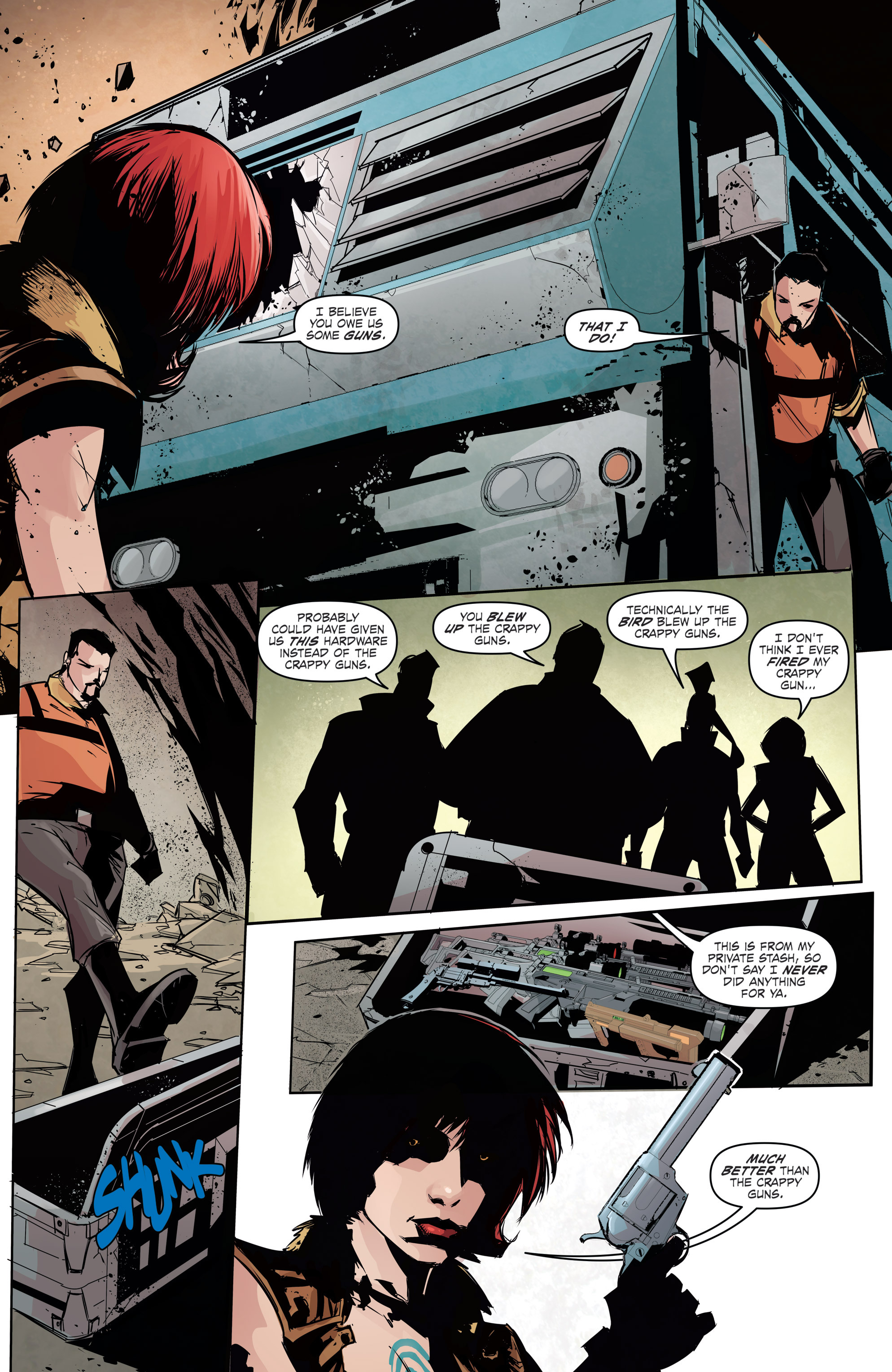 Read online Borderlands: The Fall of Fyrestone comic -  Issue #4 - 20