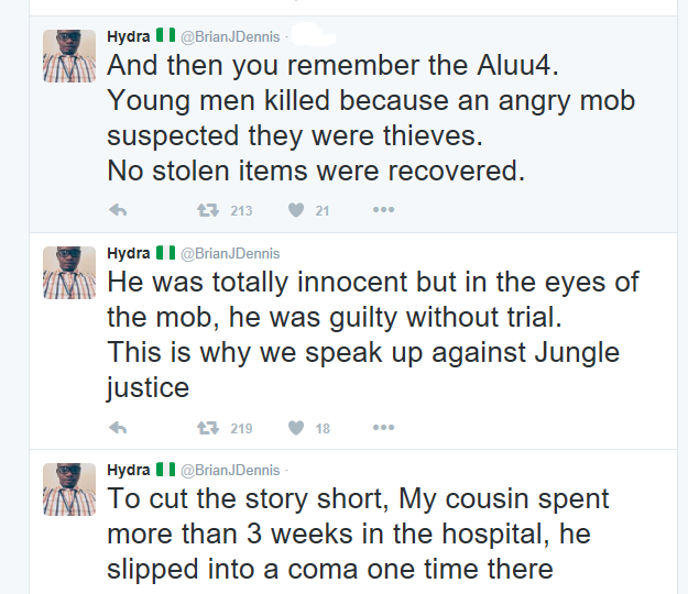 1a4 Twitter user recounts how his innocent cousin was beaten and almost lynched by a mob