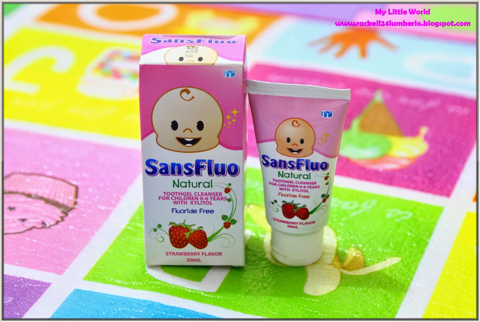 Product Review Sansfluo My Little World by Mommy Rackell