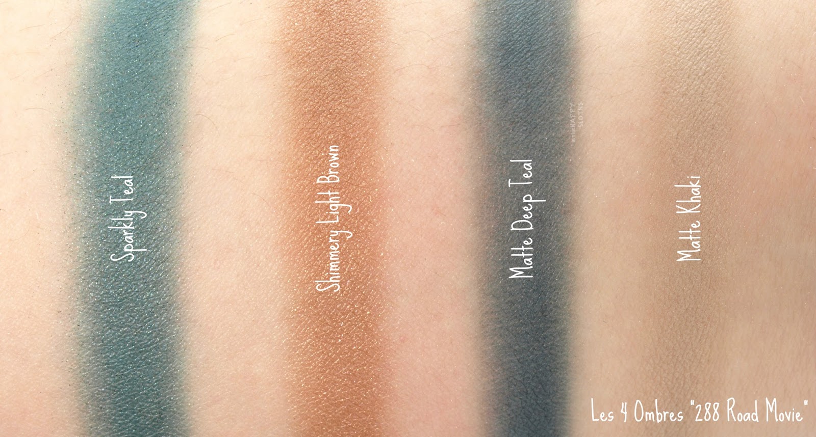 Chanel Les 4 Ombres Palette in "288 Road Movie": Swatches and Review