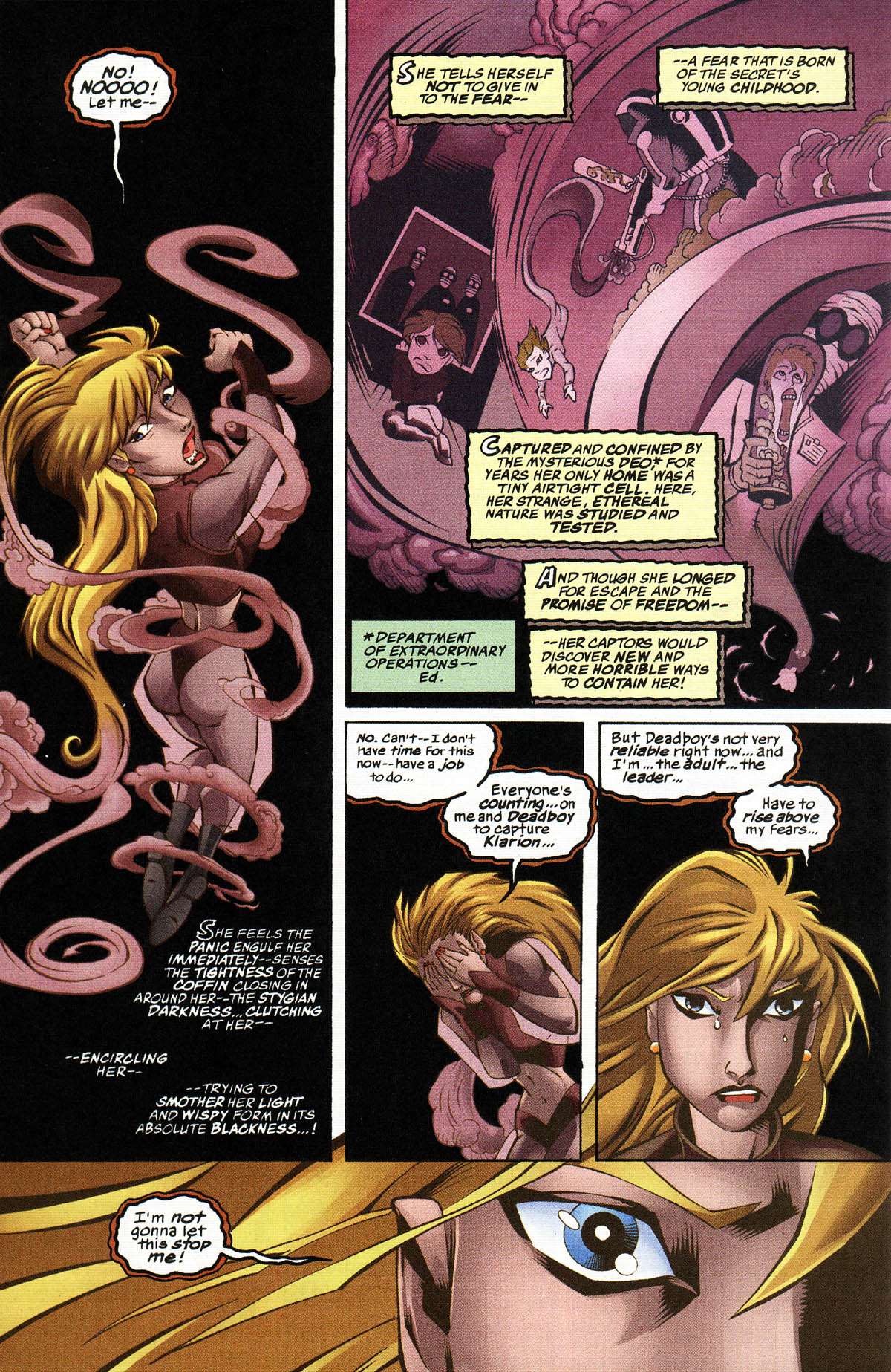 Read online Sins of Youth comic -  Issue # The Secret & Deadboy - 23