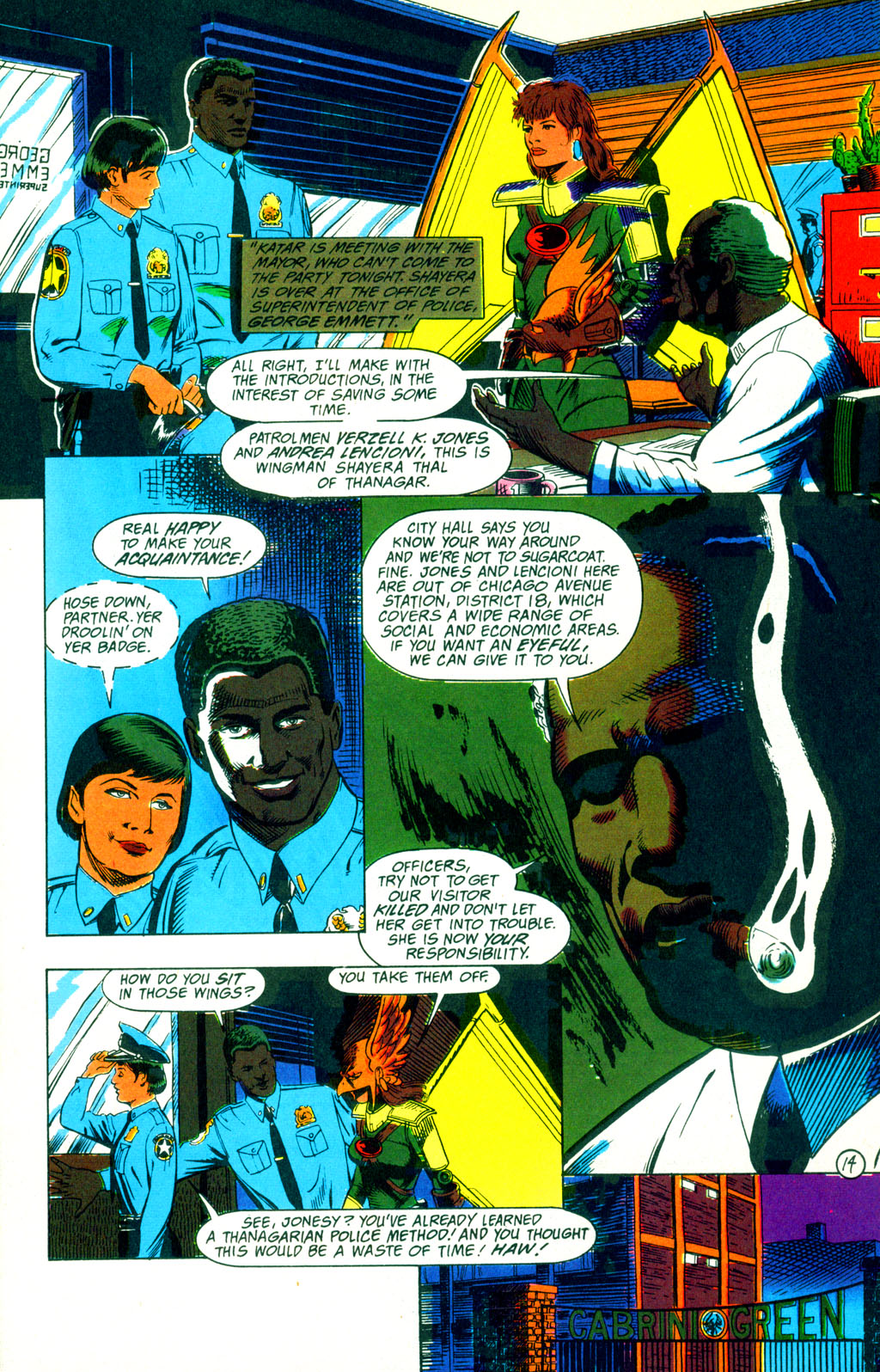 Read online Hawkworld (1990) comic -  Issue #2 - 15