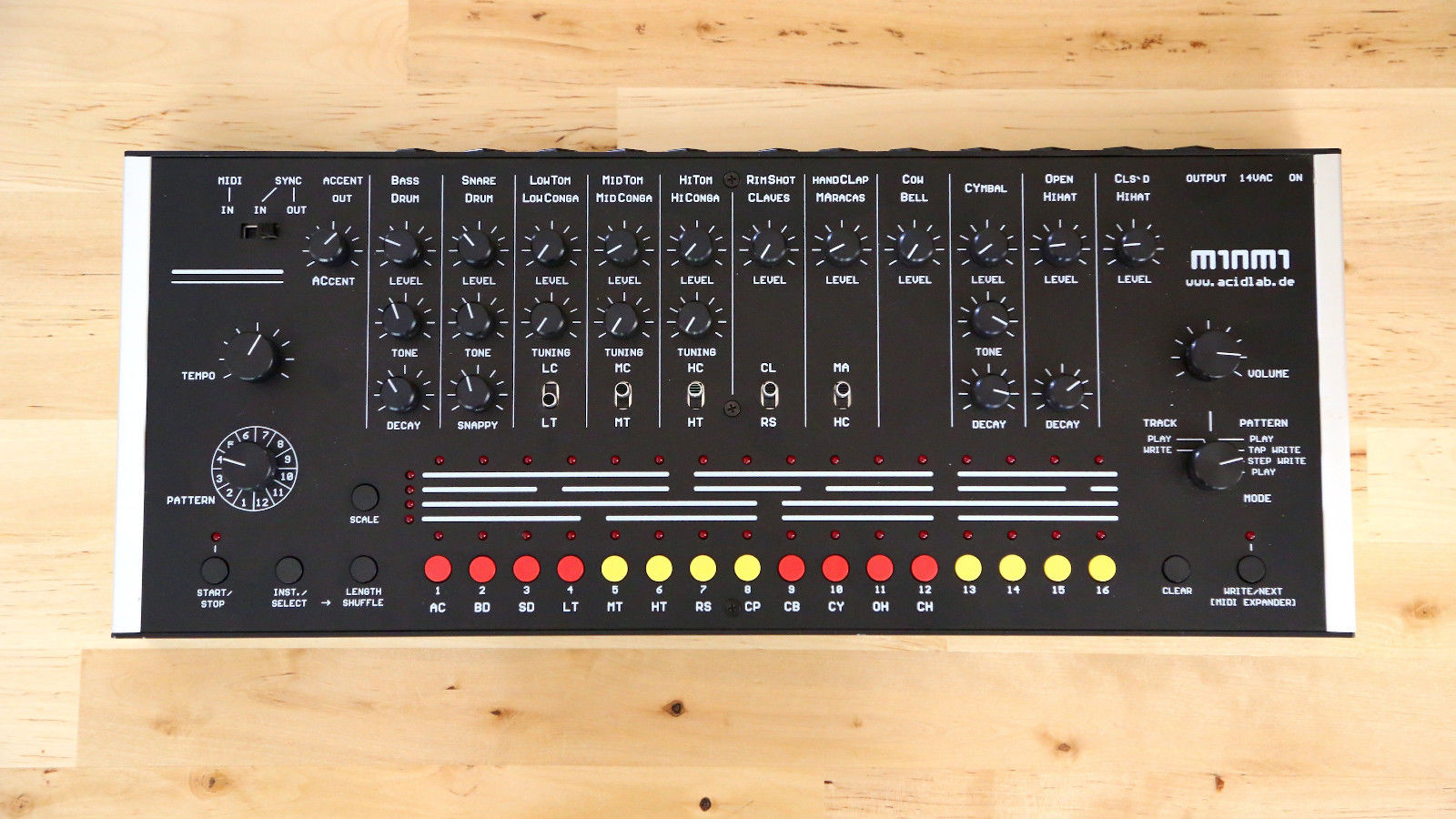 MATRIXSYNTH Acidlab Miami Analog Drum Machine