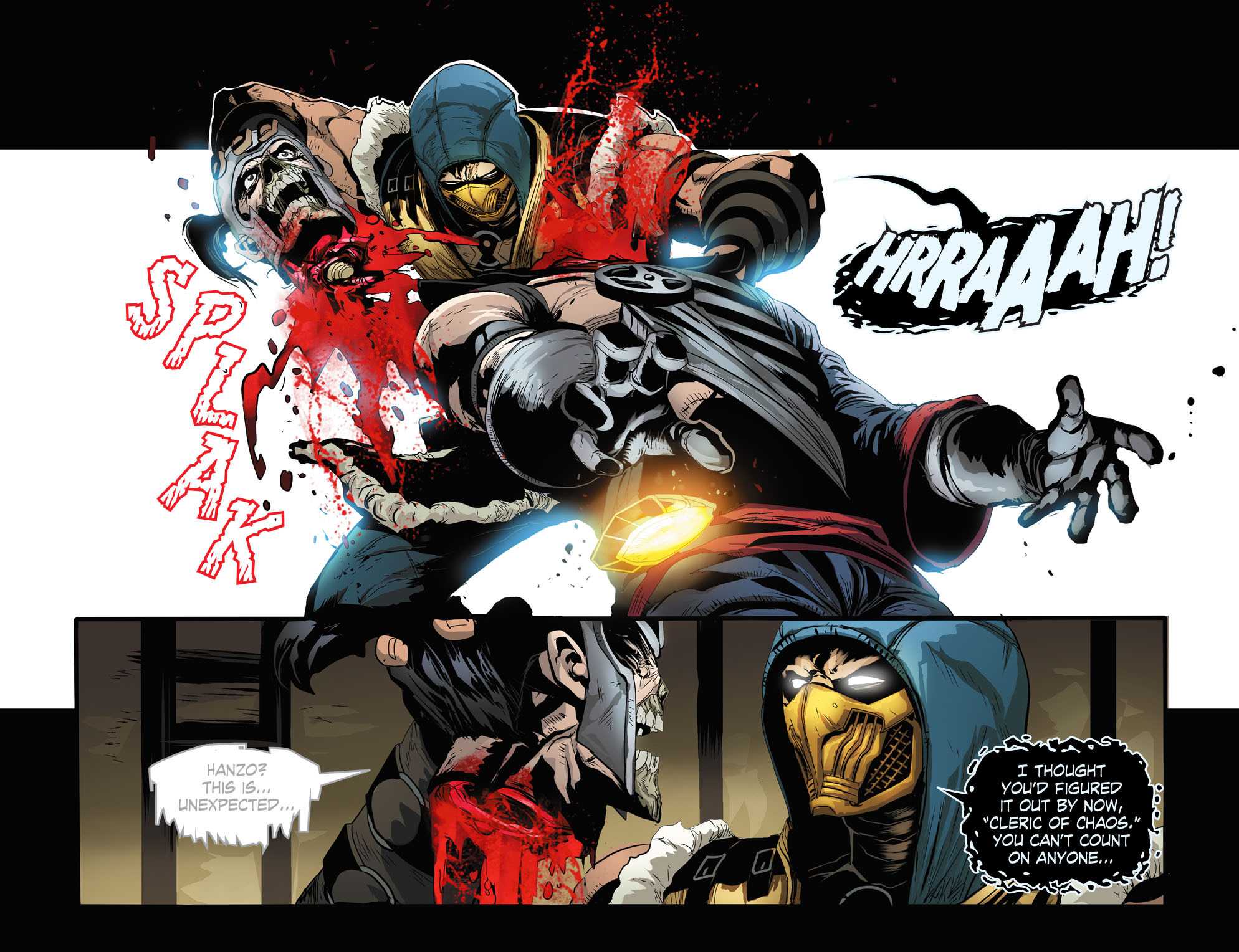Read online Mortal Kombat X [I] comic -  Issue #32 - 22