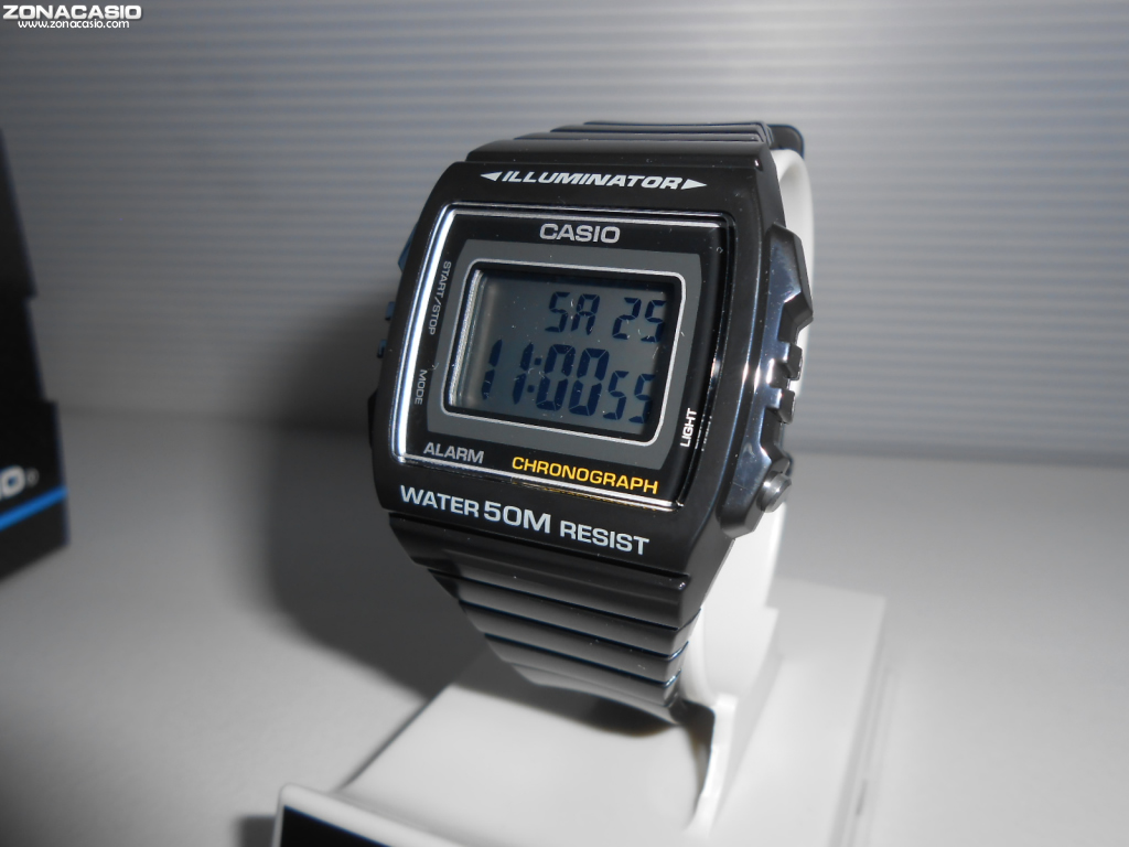 Zona Casio: Prueba: Casio W-215, el reloj que reescribe la historia