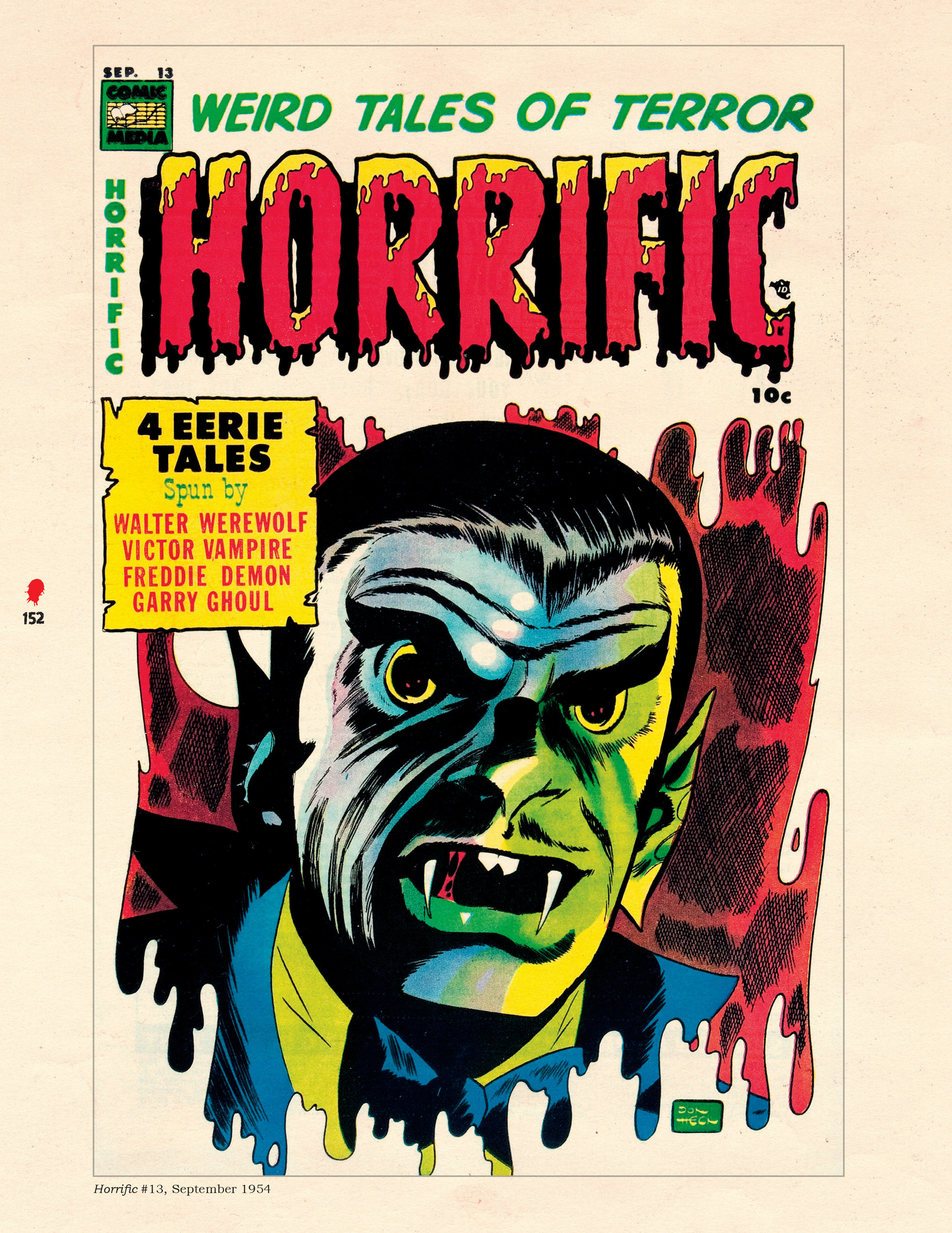 Read online Chilling Archives of Horror Comics comic -  Issue # TPB 13 - 152