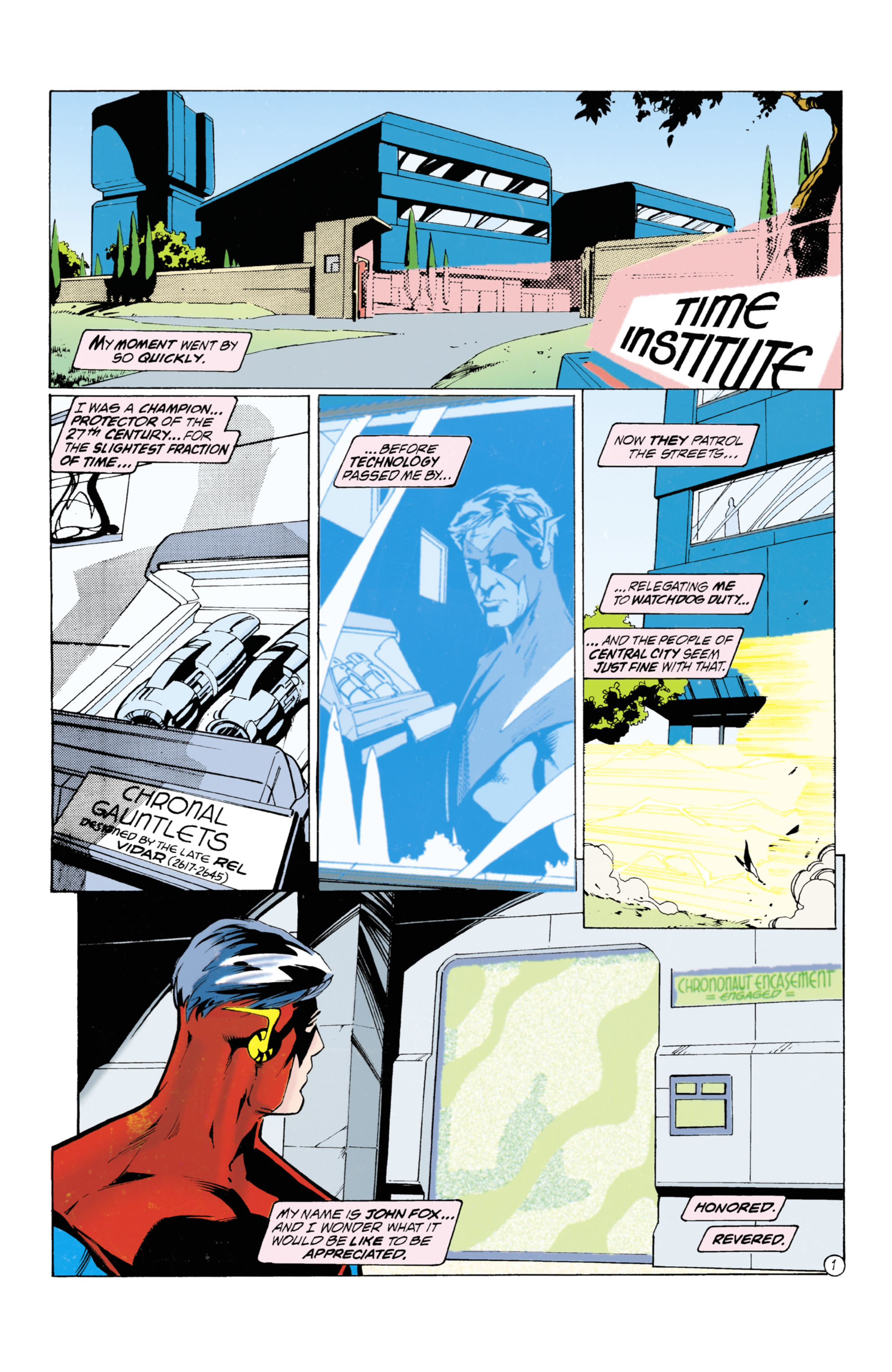 The Flash (1987) issue 115 - Page 2