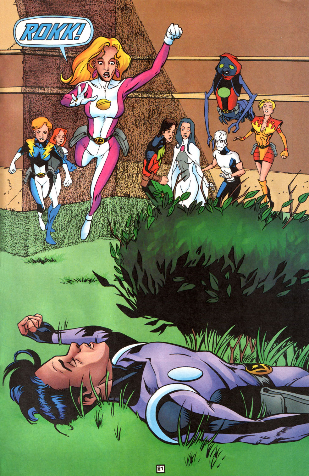 Read online Legion of Super-Heroes (1989) comic -  Issue #90 - 22