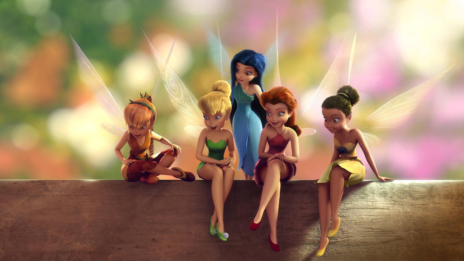 Tinker Bell Characters - Mystery Wallpaper