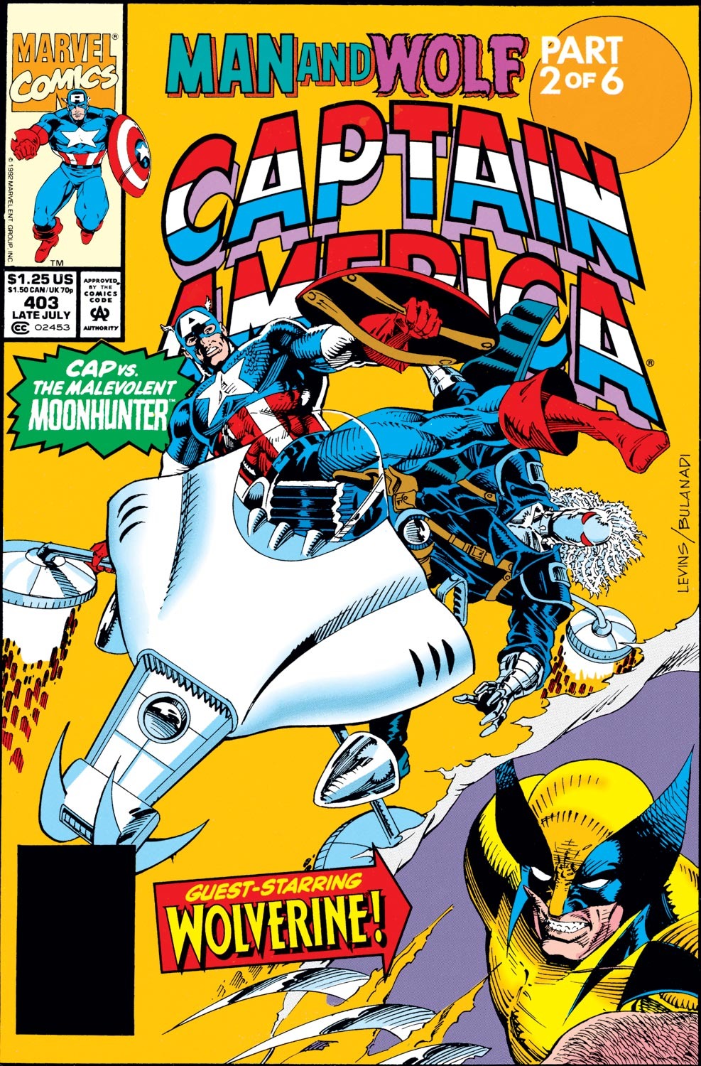Captain America (1968) Issue #403 #352 - English 1