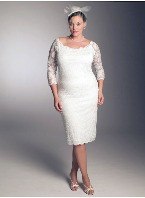 plus size wedding dress