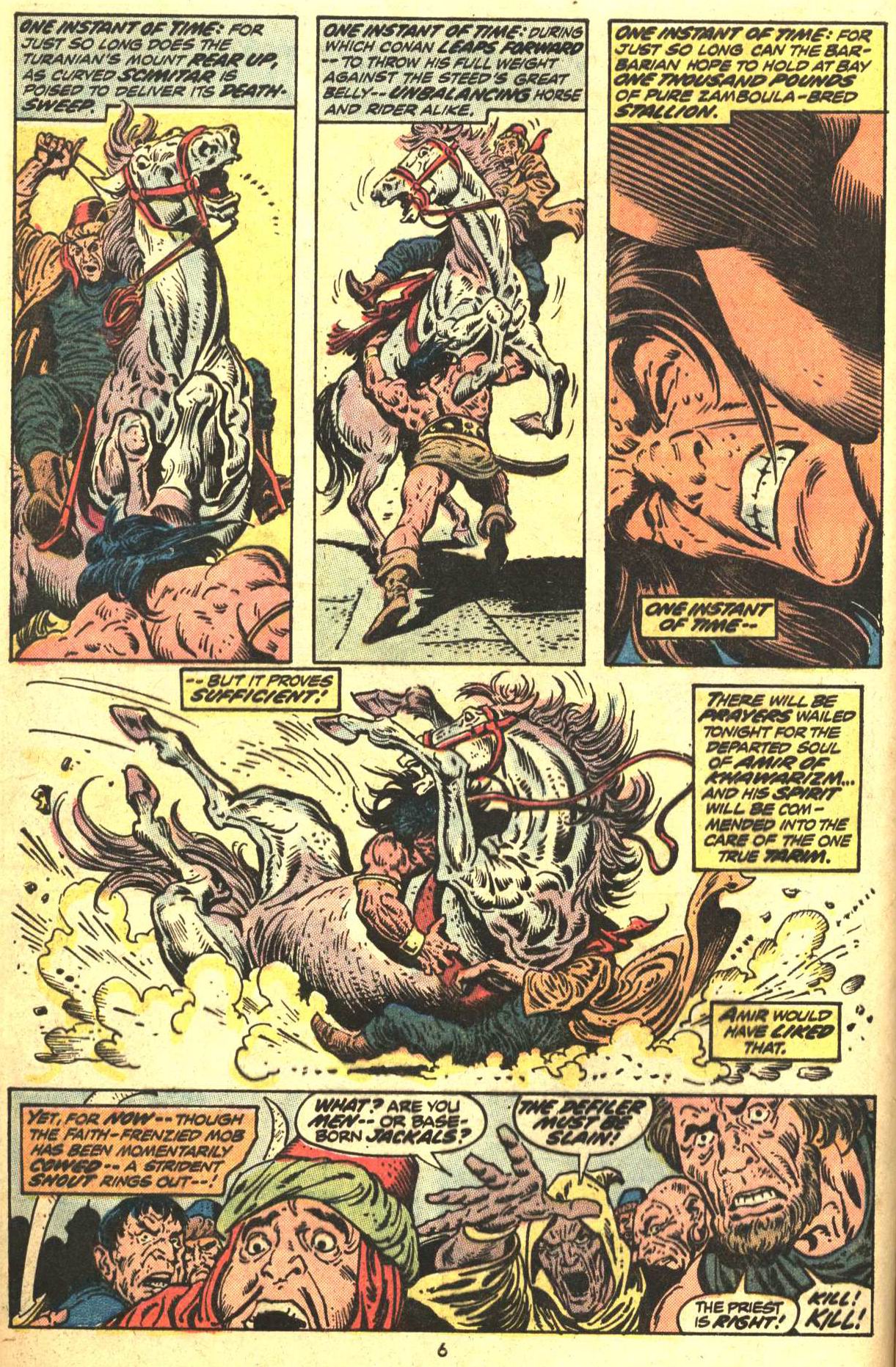 Read online Conan the Barbarian (1970) comic -  Issue #29 - 6