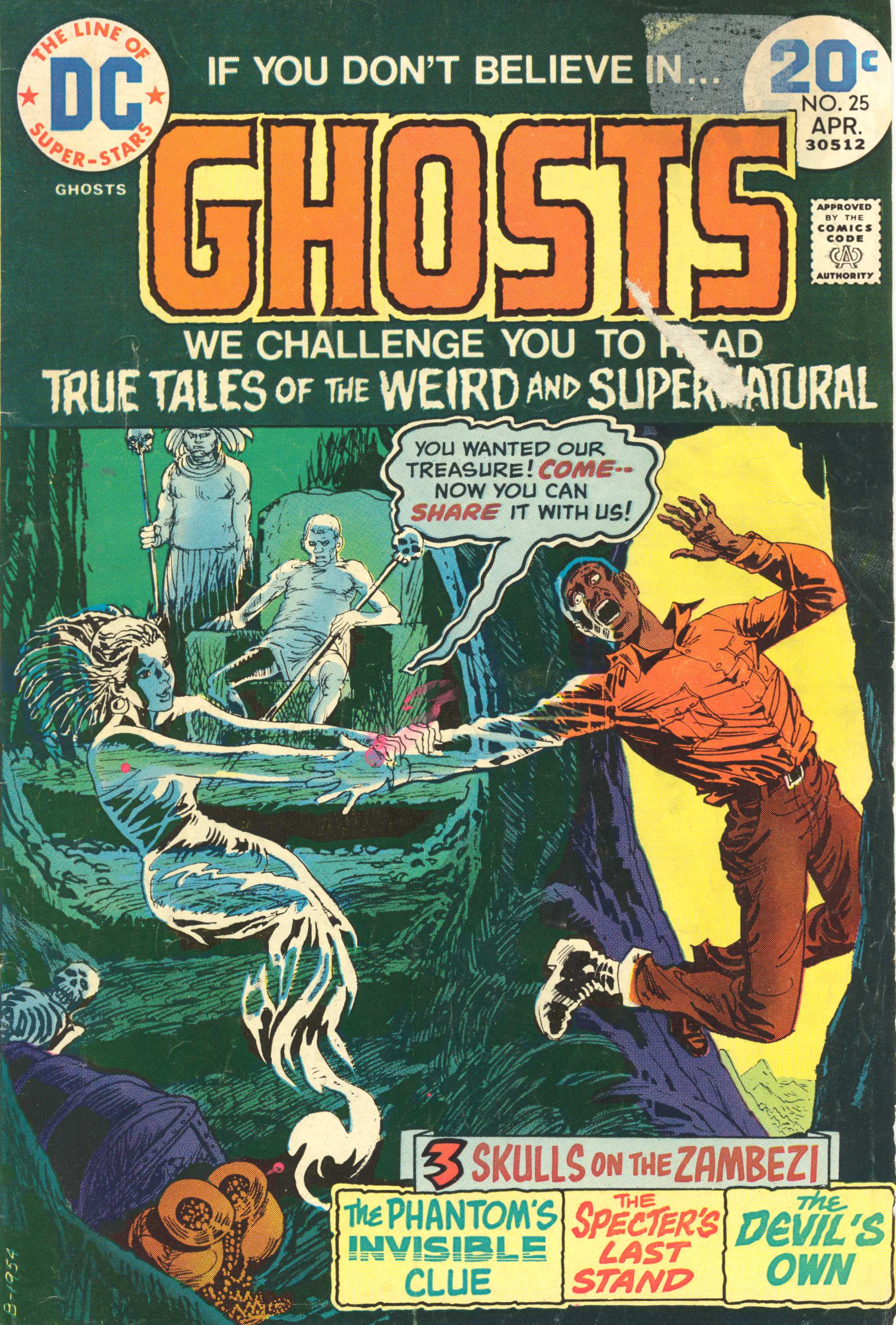 Read online Ghosts comic -  Issue #25 - 1