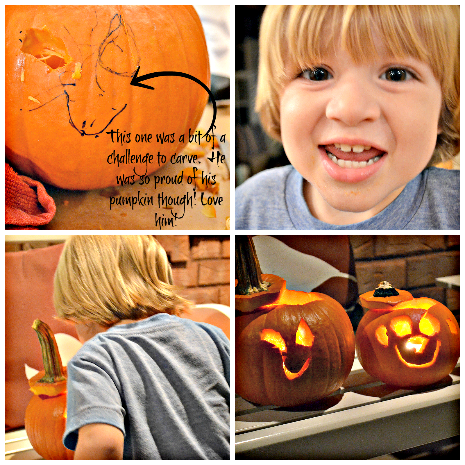 The Life of Jennifer Dawn Pumpkin Carving with Young Children