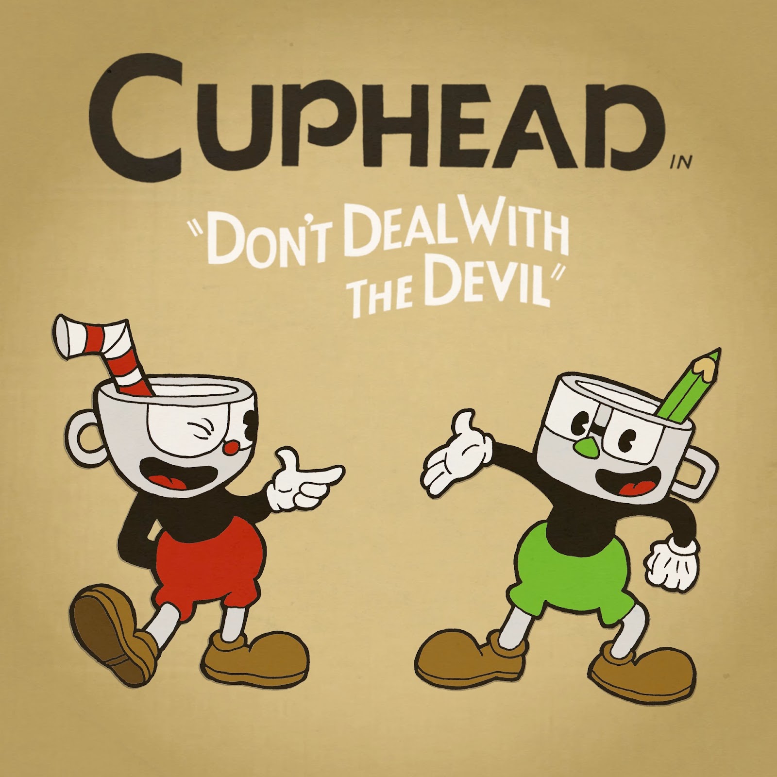 Art Of Marco Rivera Cuphead In Don T Deal With The Devil