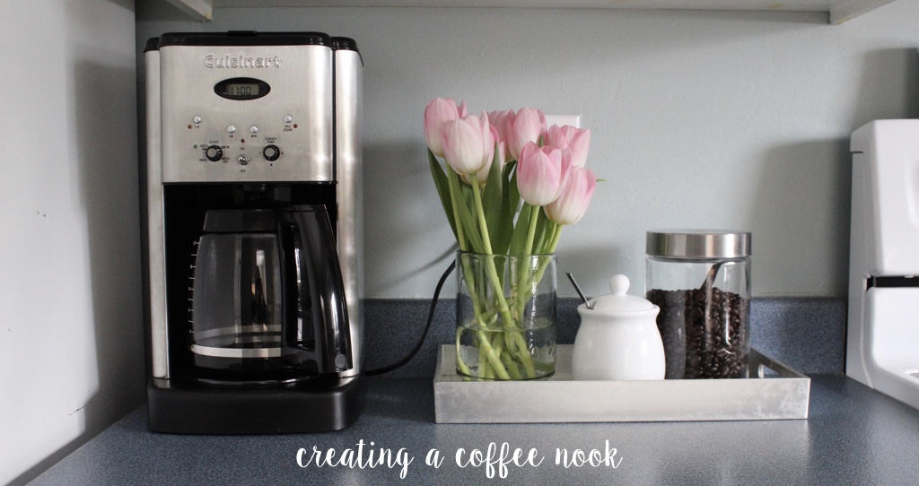 the fancy life Our Current Coffee Nook