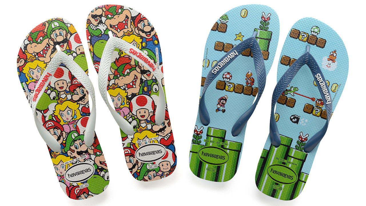 super mario havaianas