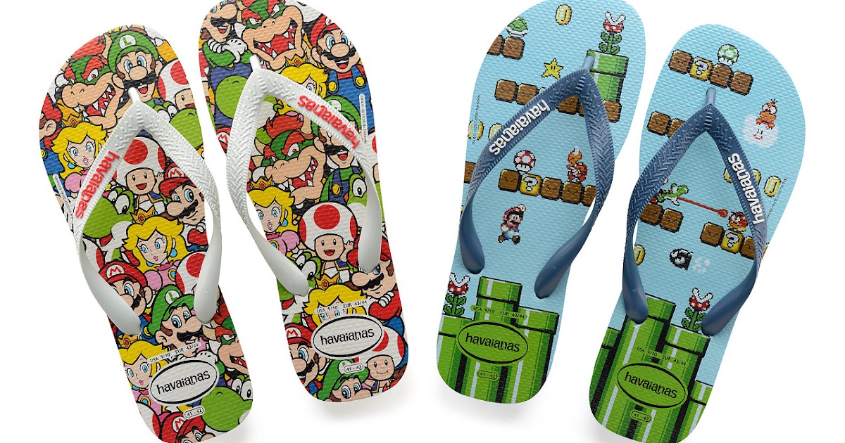 super mario havaianas
