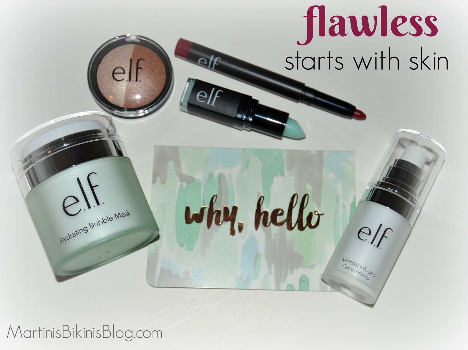 Flawless Starts with Skin Martinis Bikinis