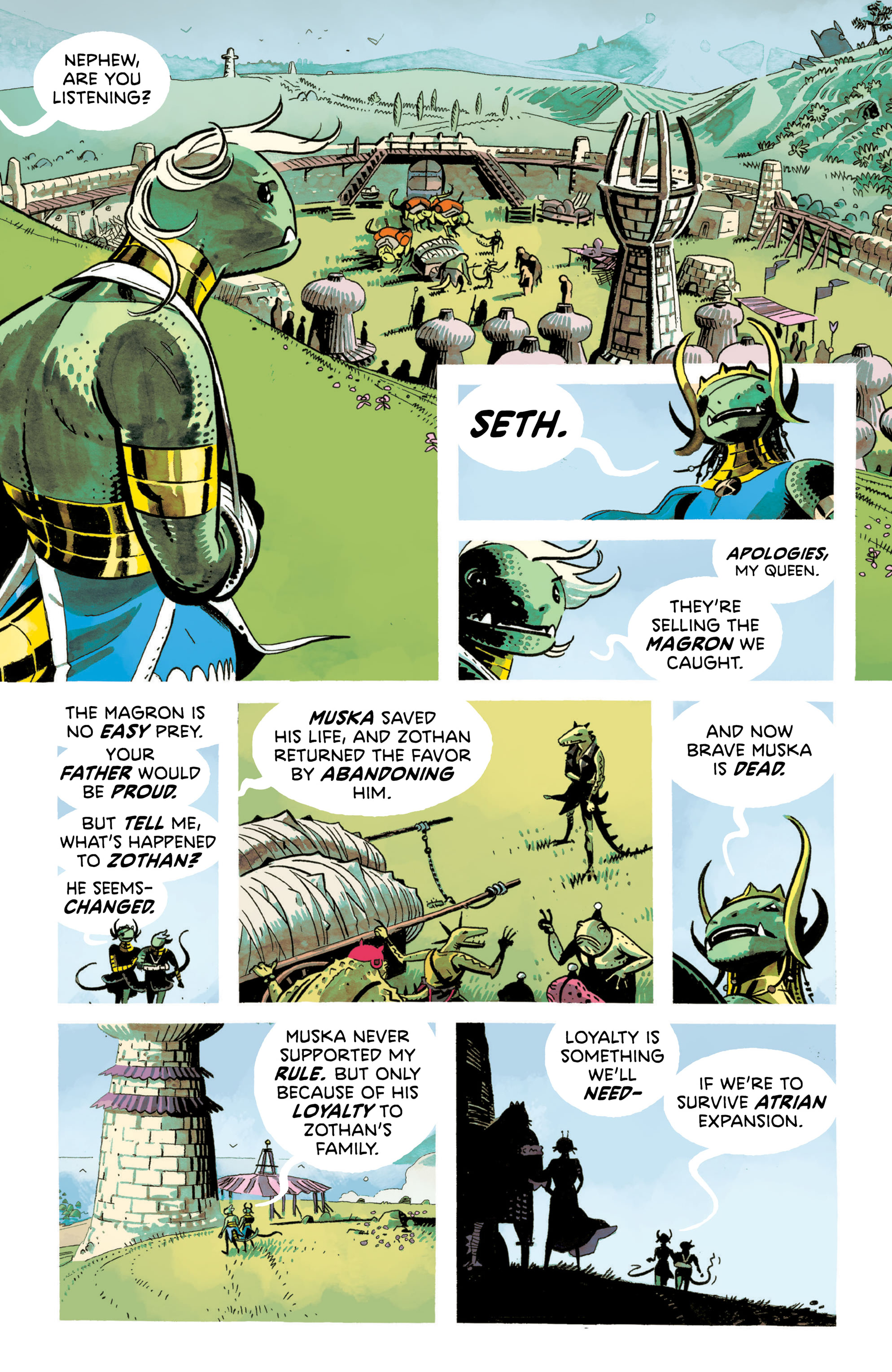 Read online Kaya comic -  Issue #5 - 2