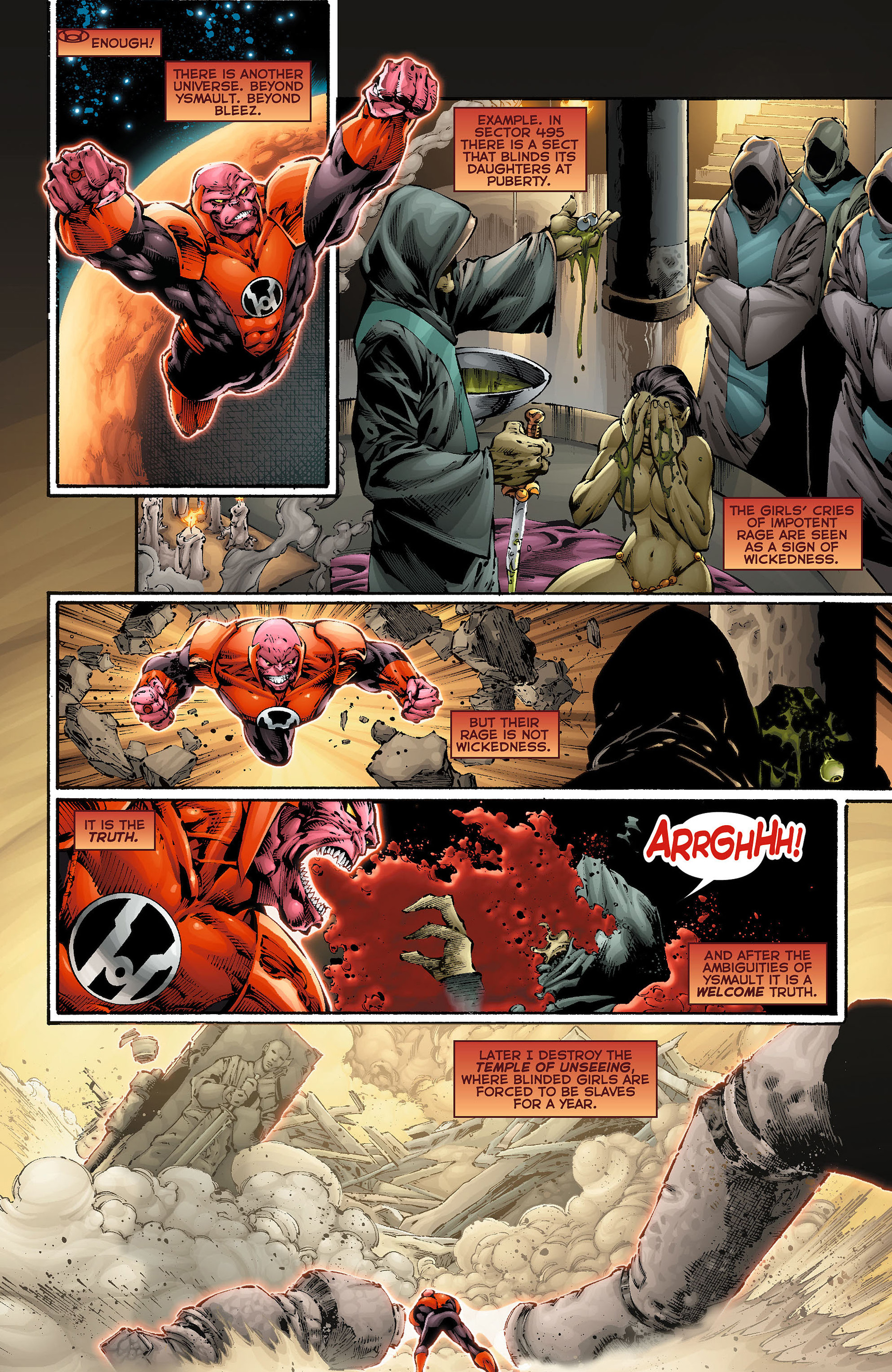 Read online Red Lanterns comic -  Issue #4 - 12